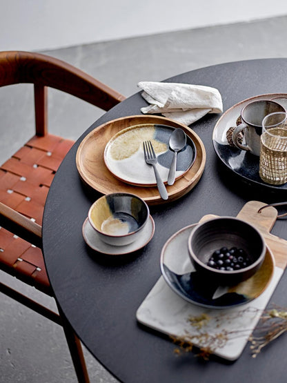 Jules Plate Grey Stoneware