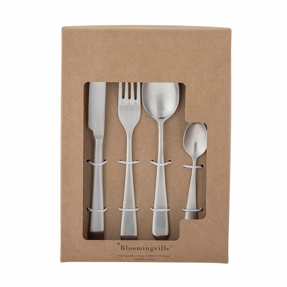 Karma Cutlery Silver Stainless Steel