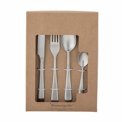 Karma Cutlery Silver Stainless Steel