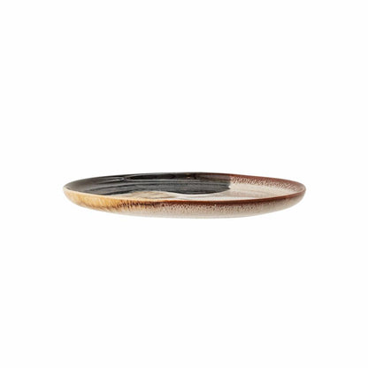 Jules Plate Grey Stoneware