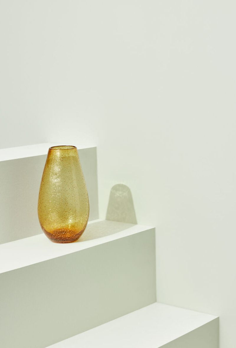 Glow Amber Vase