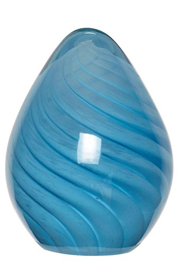Blue Swirl Paperweight