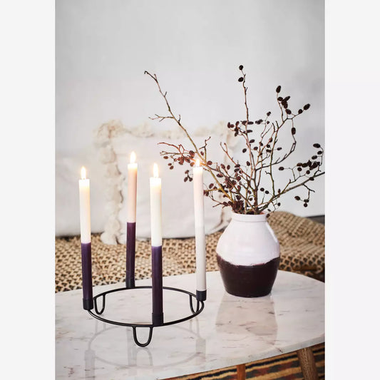 Black Candle Holder