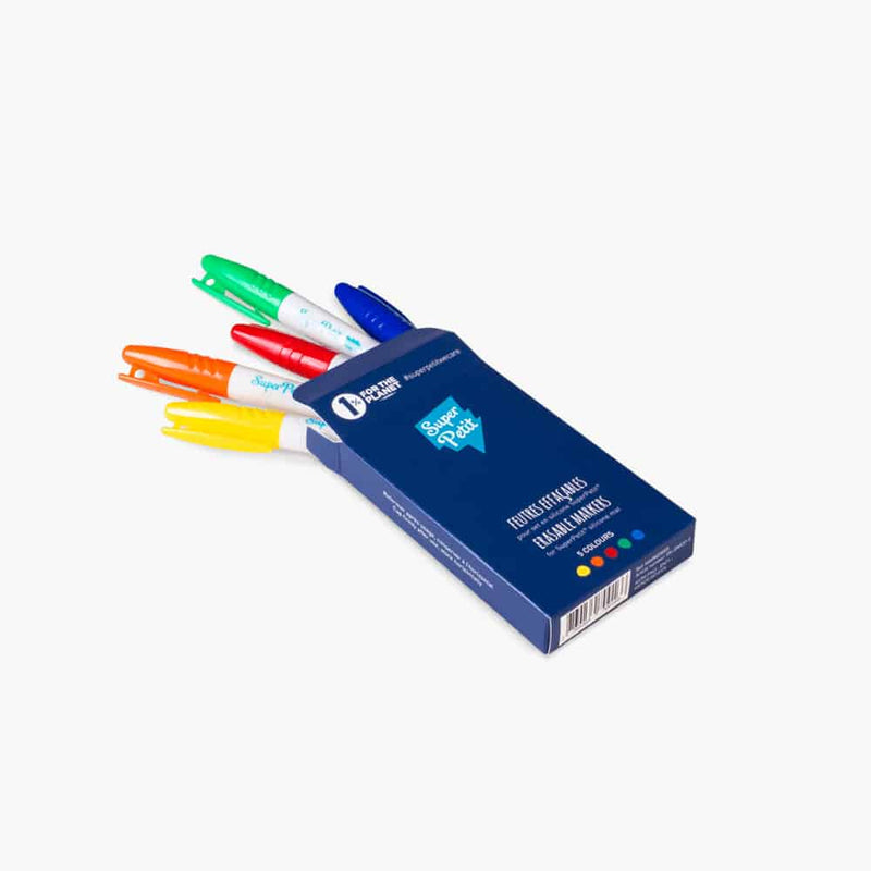 Box of 5 marker pens