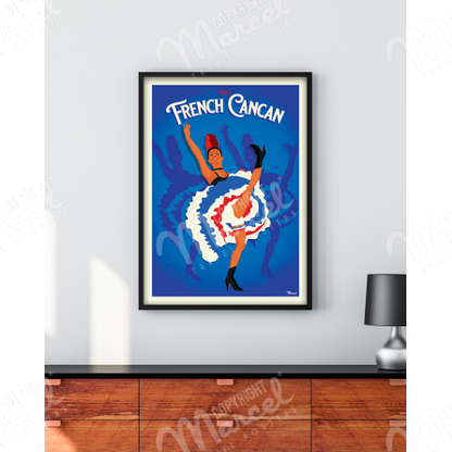 Poster PARIS "French Cancan"