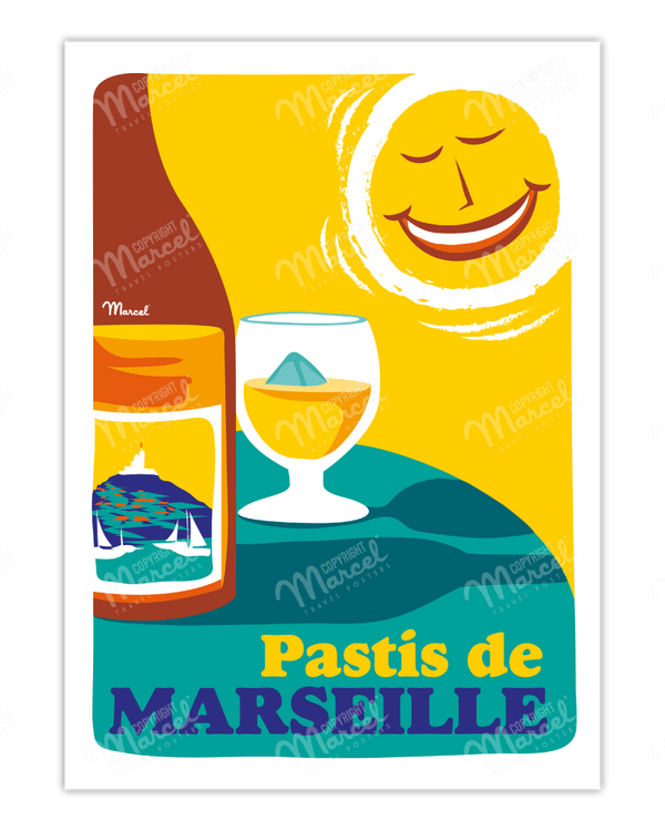 Poster "Pastis of Marseille"