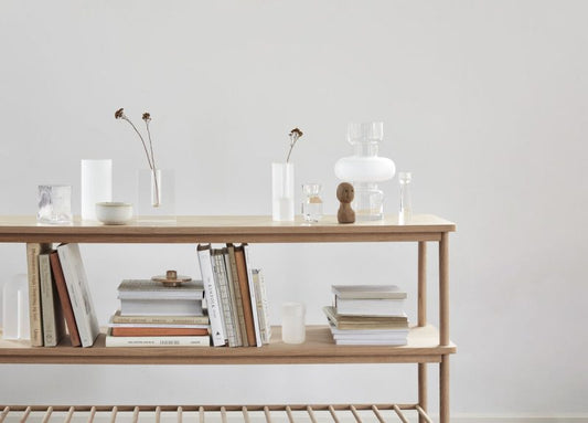 Sculpt Clear Vase