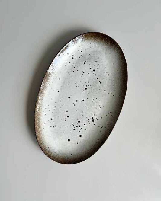 Snow Oval Serving Dish - Madam Stoltz