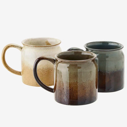 Stoneware mug multicolour