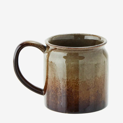 Stoneware mug multicolour