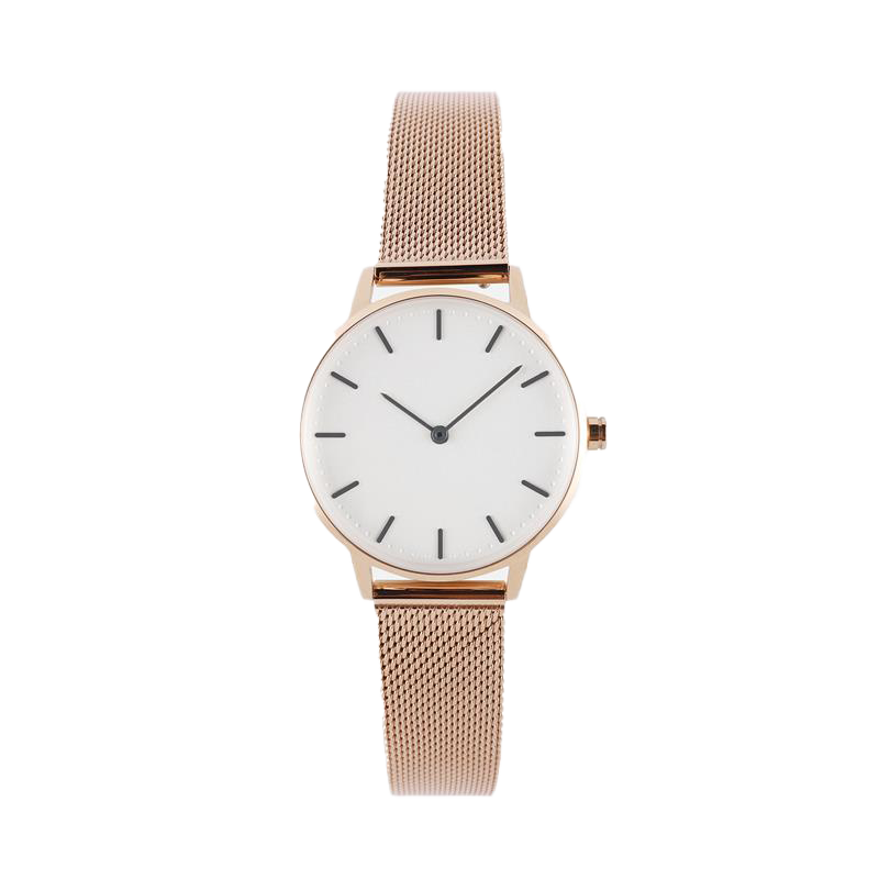 Signatur 34 - Rose Gold & Stainless Steal