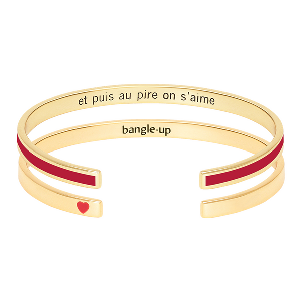 MESSAGERS Pack of Bangles Light Gold