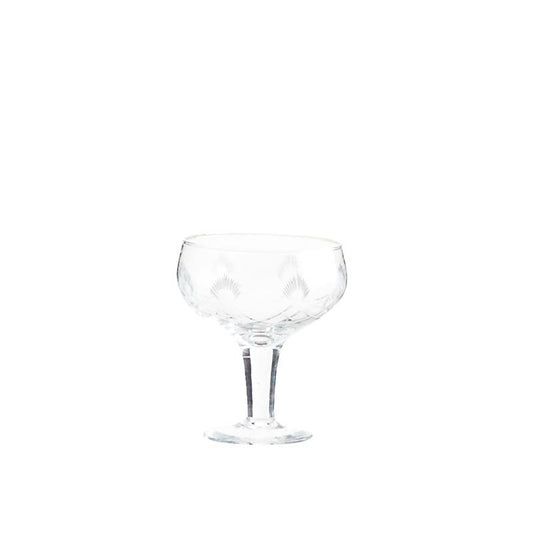 Cocktail Glass With Cutting