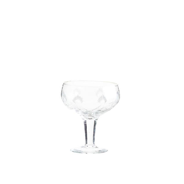 Cocktail Glass With Cutting