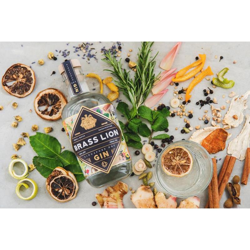 Gin Brass Lion