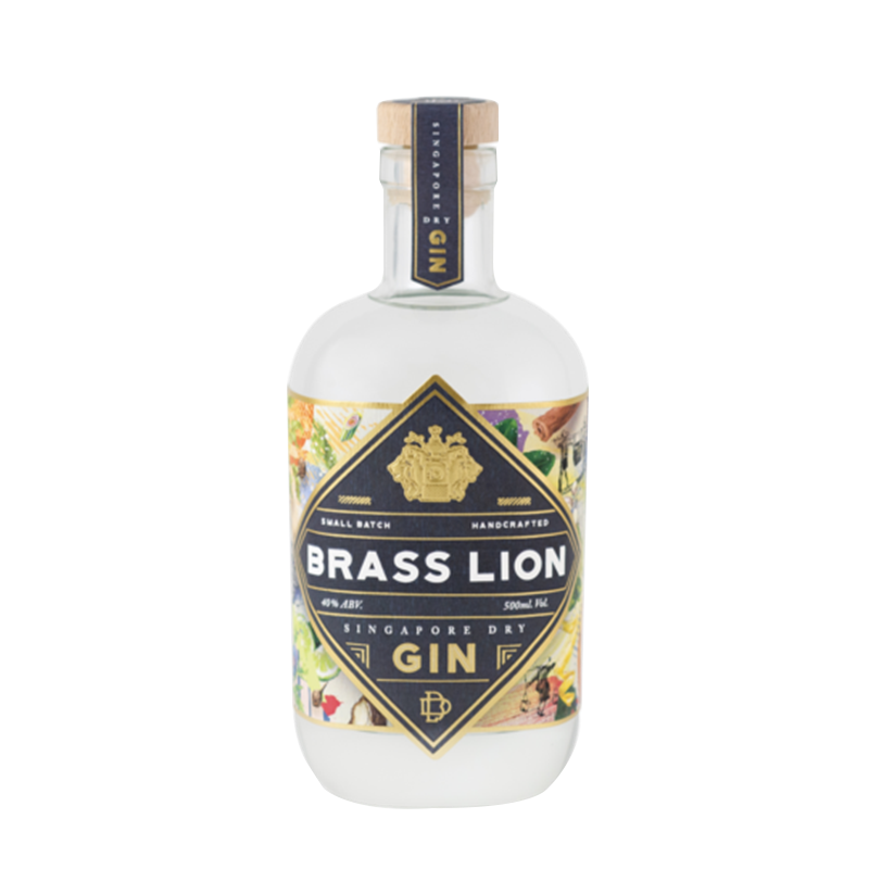 Gin Brass Lion