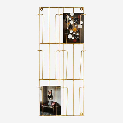 Golden Card Rack