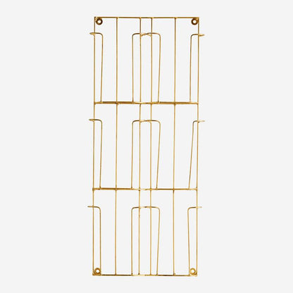 Golden Card Rack