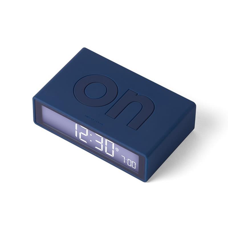 FLIP+ LCD Alarm Clock-Duck Blue
