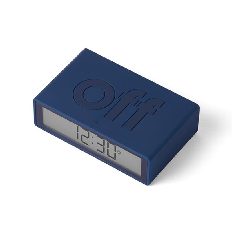FLIP+ LCD Alarm Clock-Duck Blue