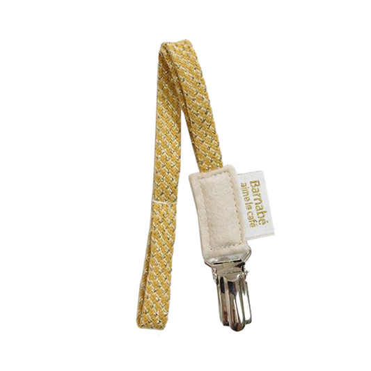 Maison Marcel Barnabe Aime Le Café Pacifier Holder Yellow