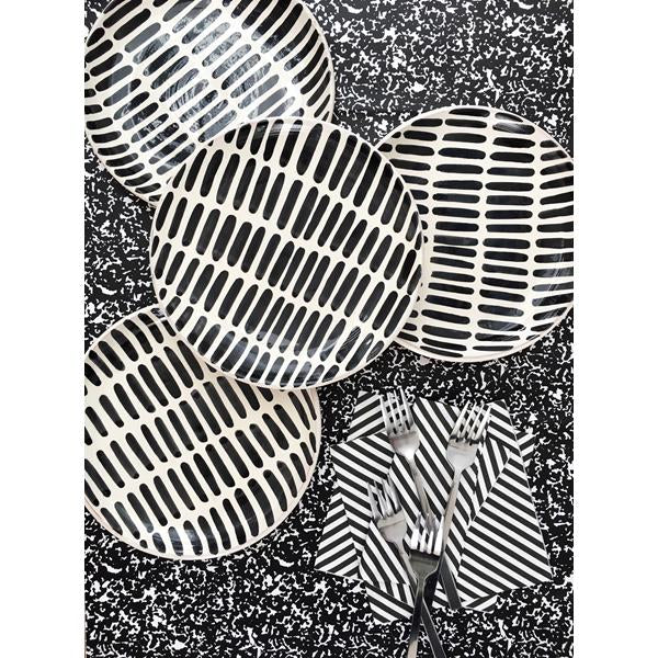 Maison Marcel Casa Cubista Dash Small Plate Black