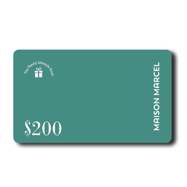 Maison Marcel E-Gift Card $200