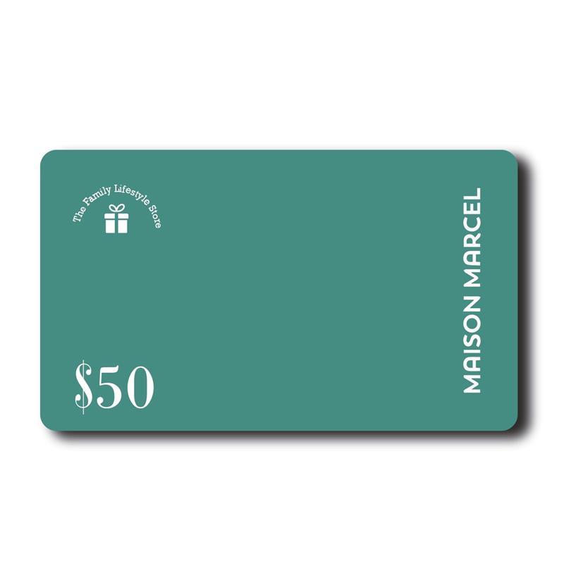 Maison Marcel E-Gift Card $50