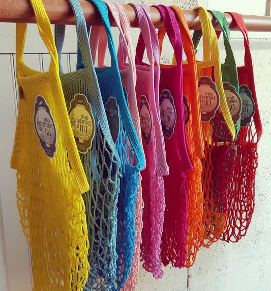 Maison Marcel Filt Aquablue Net Bag