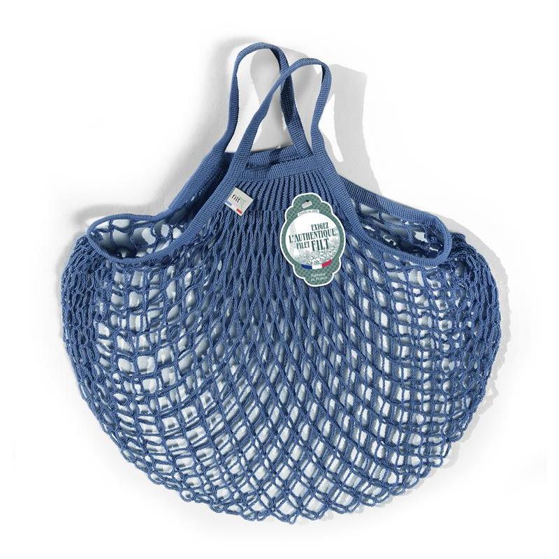 Maison Marcel Filt Net Bag Blue Jean