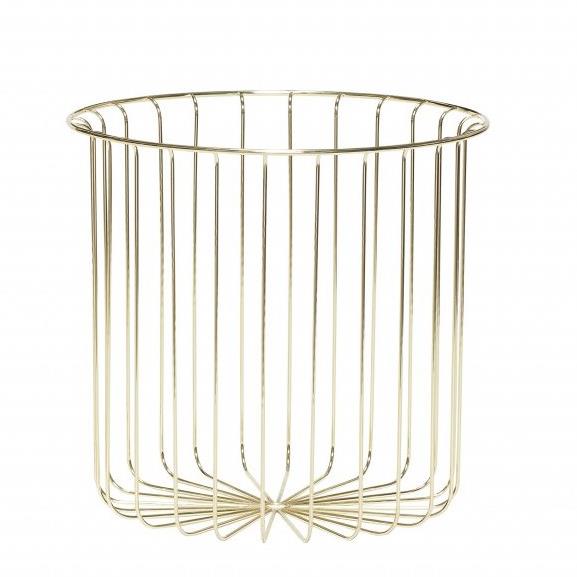 Maison Marcel Hubsch Brass Wire Basket S