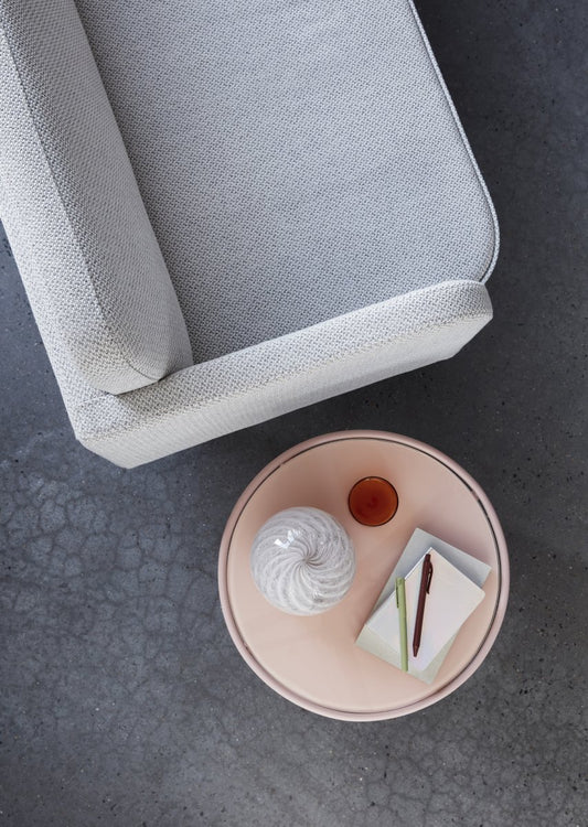 Maison Marcel Hubsch Metal Side Table Pink
