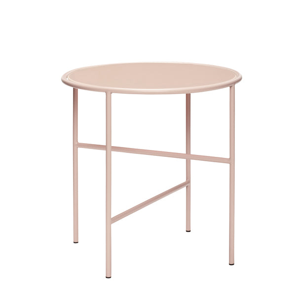 Maison Marcel Hubsch Pink Metal Side Table