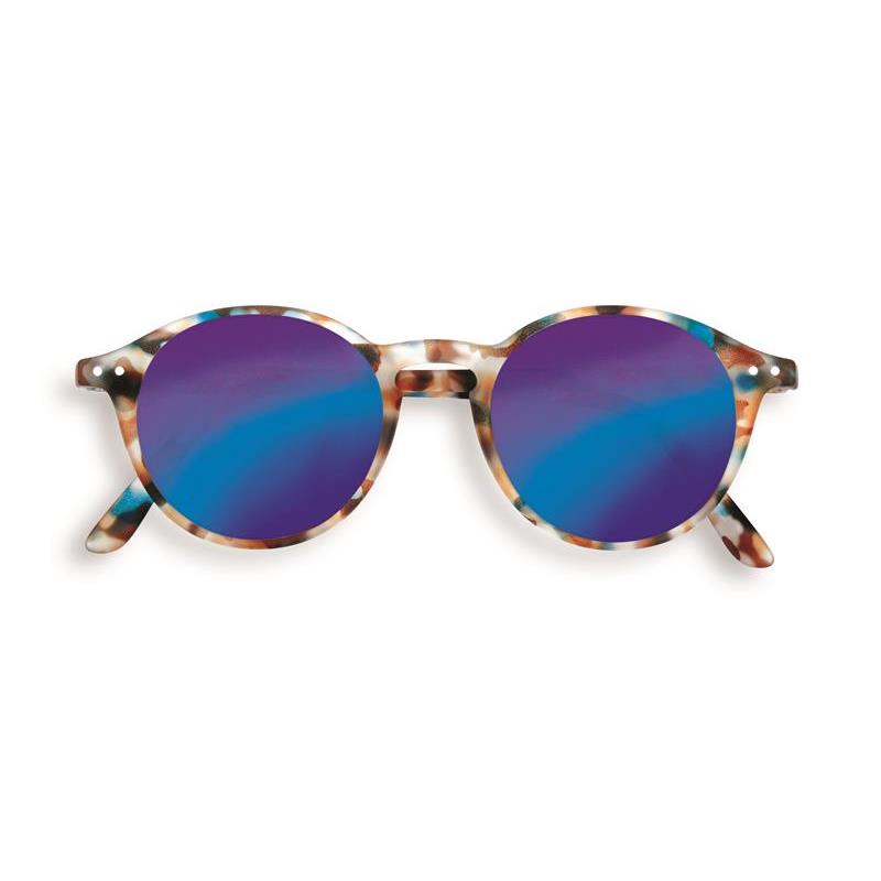 Maison Marcel IZIPIZI Junior Blue Tortoise Soft Blue Mirror Lenses Curved (#D) Sunglasses