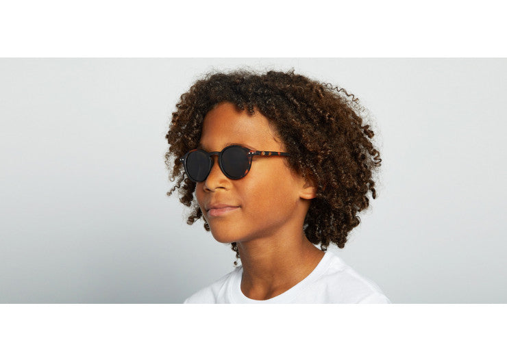 Maison Marcel IZIPIZI Tortoise Soft Grey Lenses Junior Curved (#D) Sunglasses