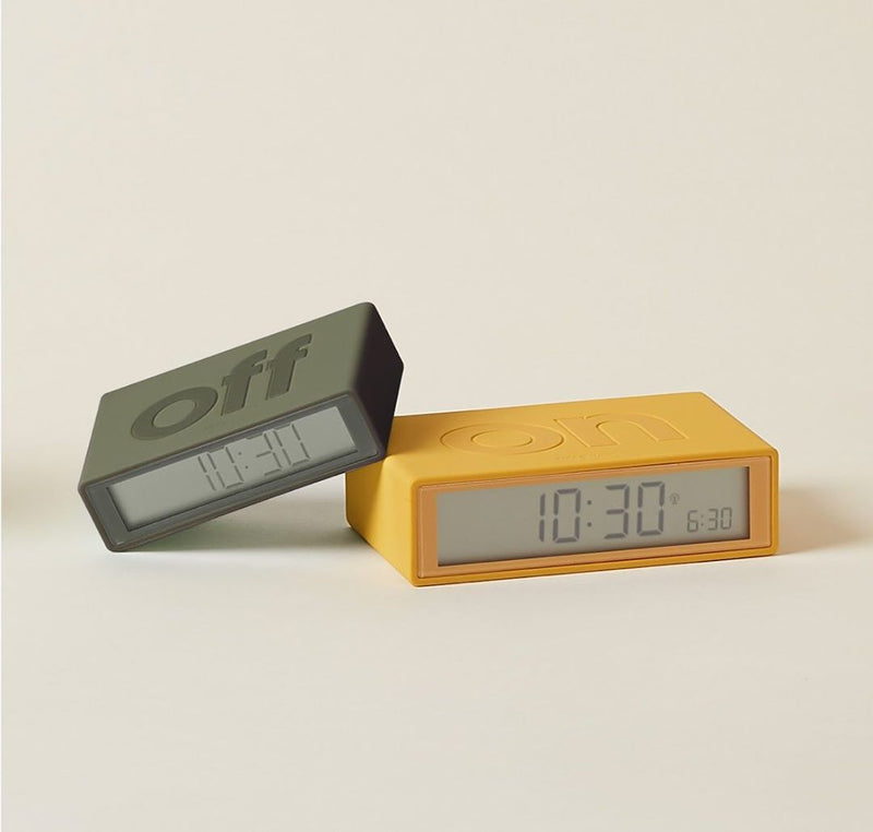 Maison Marcel Lexon Clock Yellow