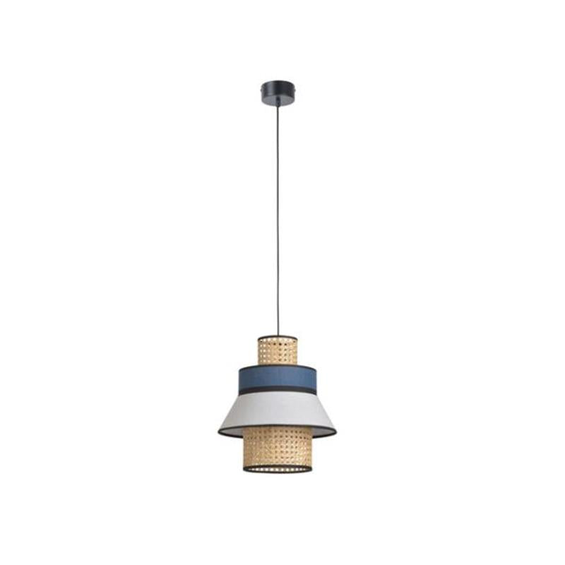 Maison Marcel Market Set Small Hanging Lamp Singapour Light Grey & Blue