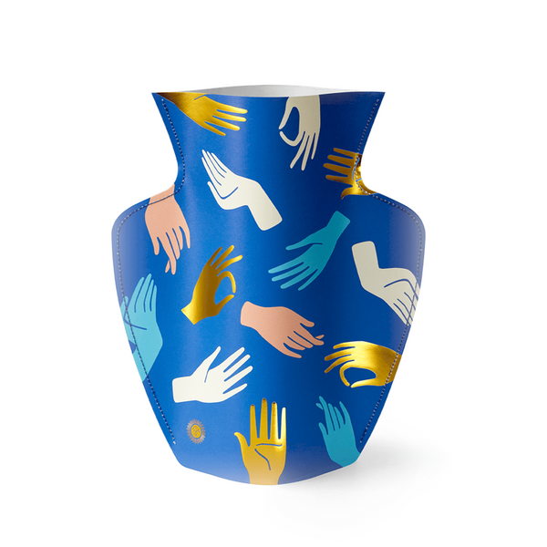 Maison Marcel Octaevo Large Vase Hands Blue