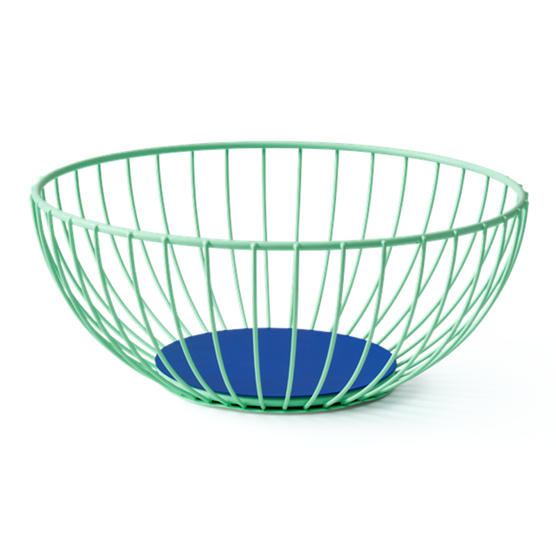 Maison Marcel Octaevo Large Wire Basket Green