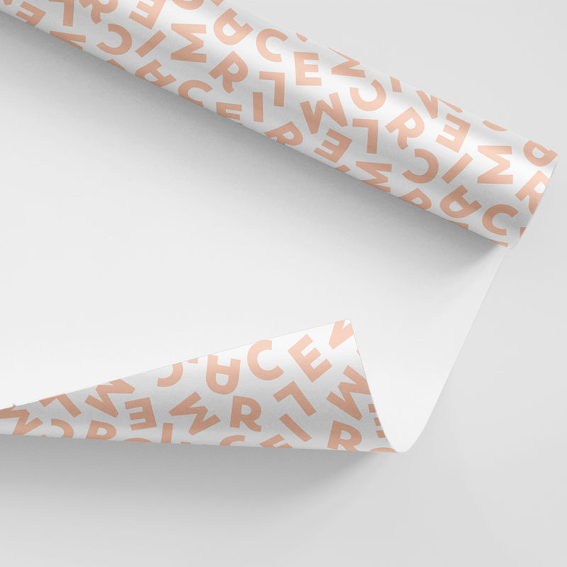 Maison Marcel Pink Wrapping Paper