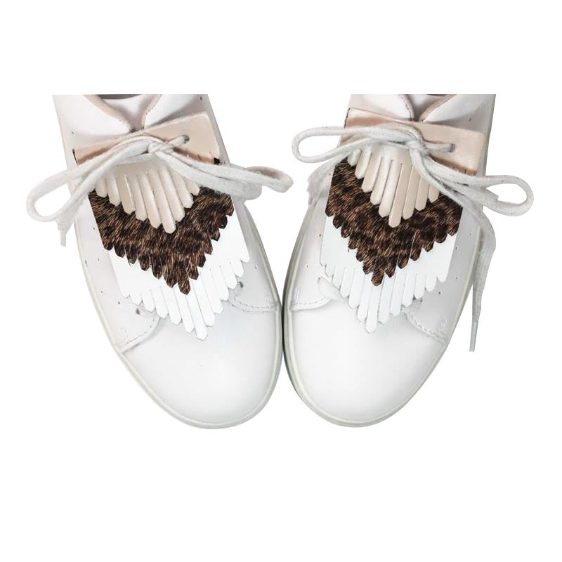 Maison Marcel Raoulle Shoe Fringe Trio Nude