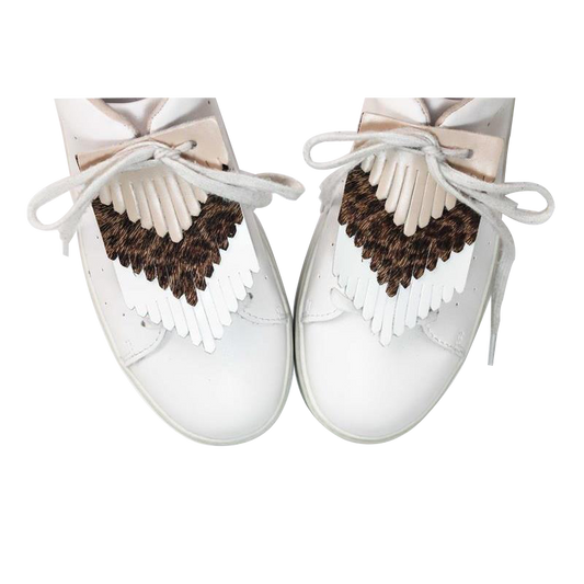 Maison Marcel Raoulle Shoe Fringe Trio Nude