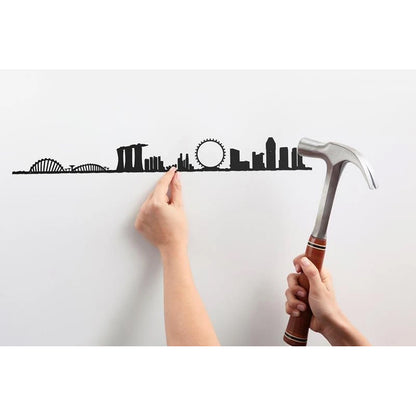Maison Marcel: The Line Singapore Skyline Steel Decor