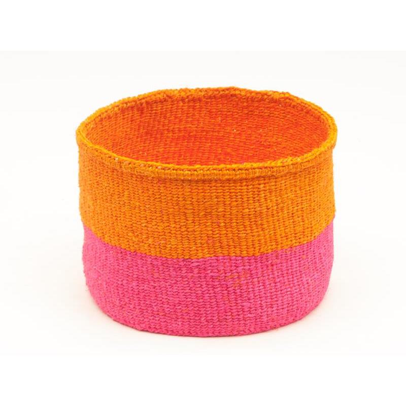 Maison Marcel The Basket Room XS to M Orange & Pink Basket