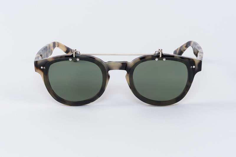 Maison Marcel Waiting For The Sun Tortoise New-York Flap Sunglasses