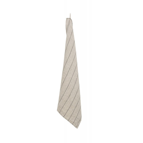 Tea Towel Stripes Natural