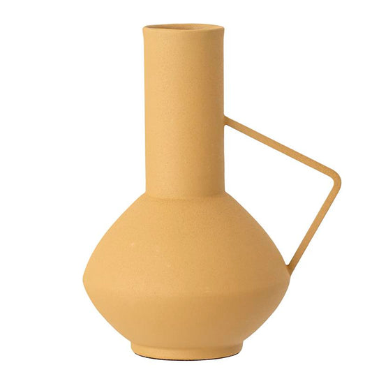 Yellow Geometric Vase