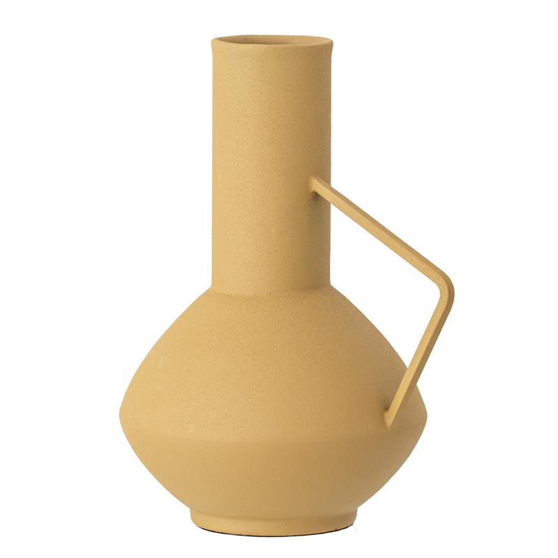 Yellow Geometric Vase