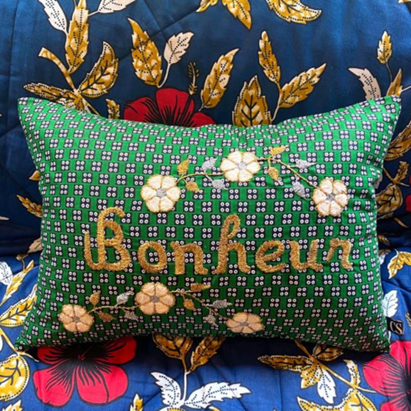 Cushion Bonheur Green