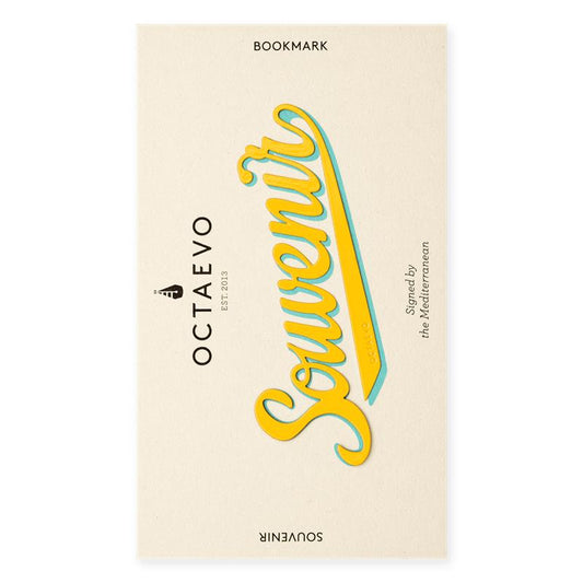 Bookmark Souvenir Yellow